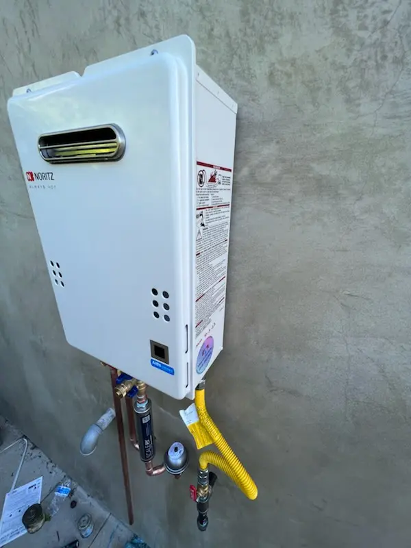 Tankless water heater installation for North Burnet homes